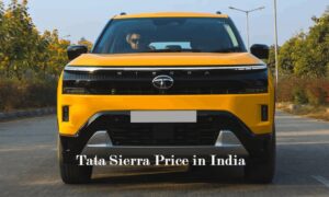 Tata Sierra Price in India