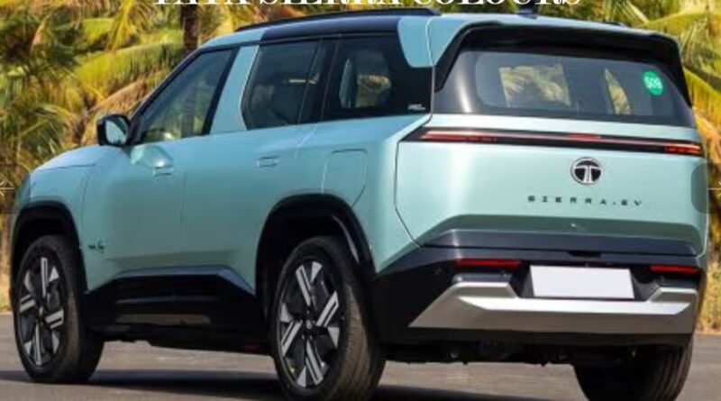 Tata Sierra Colours