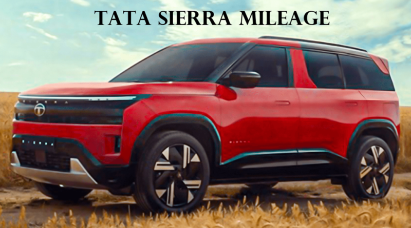 Tata Sierra Car Mileage